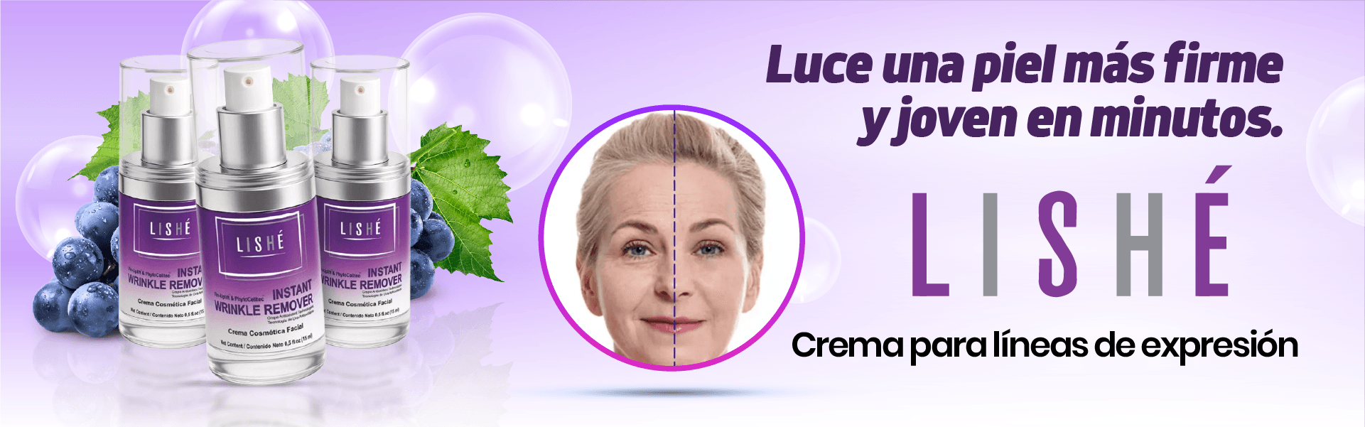 Tvnovedadestv, Serún Facial para Arrugas Lishe