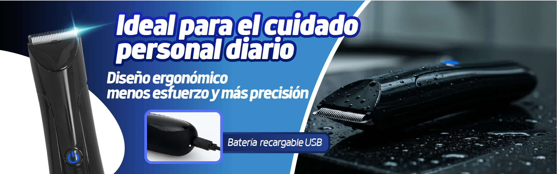 Tvnovedadestv, Afeitadora corporal versátil para un afeitado suave y preciso Corpo liscio