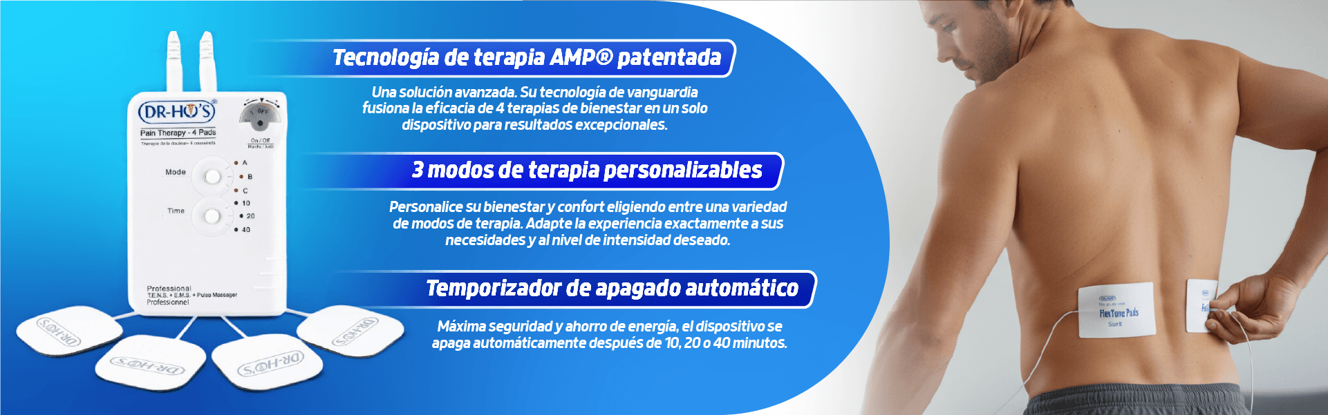 Tvnovedadestv, Dispositivo portátil de relajación muscular| Dr. Ho Therapy