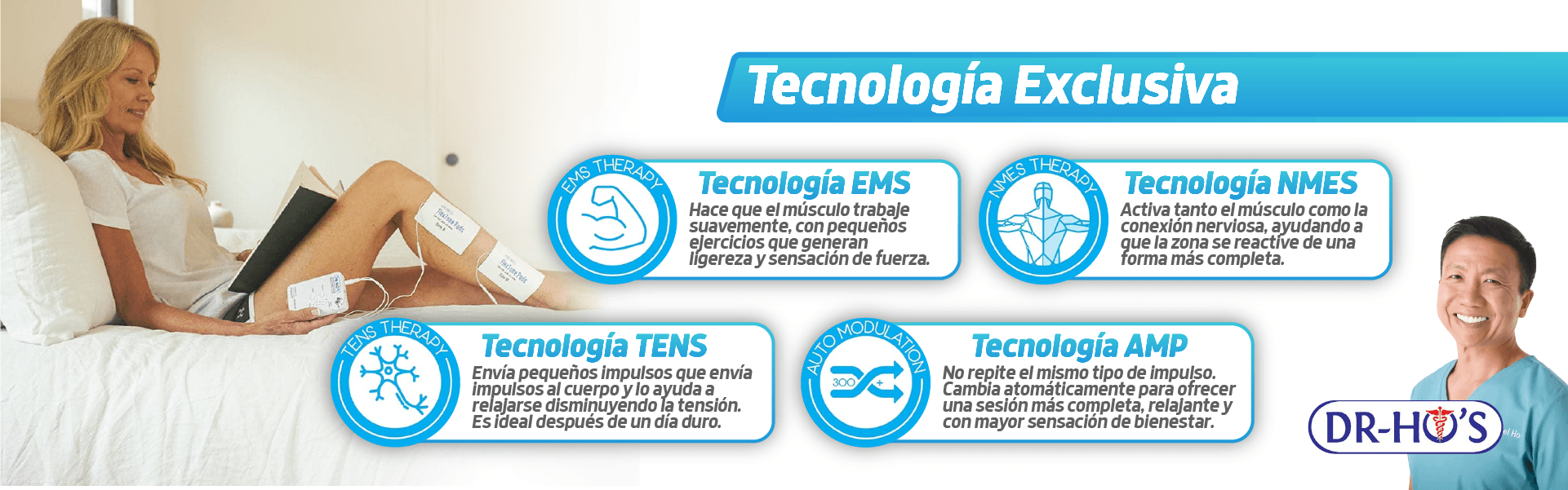 Tvnovedadestv, Dispositivo portátil de relajación muscular| Dr. Ho Therapy